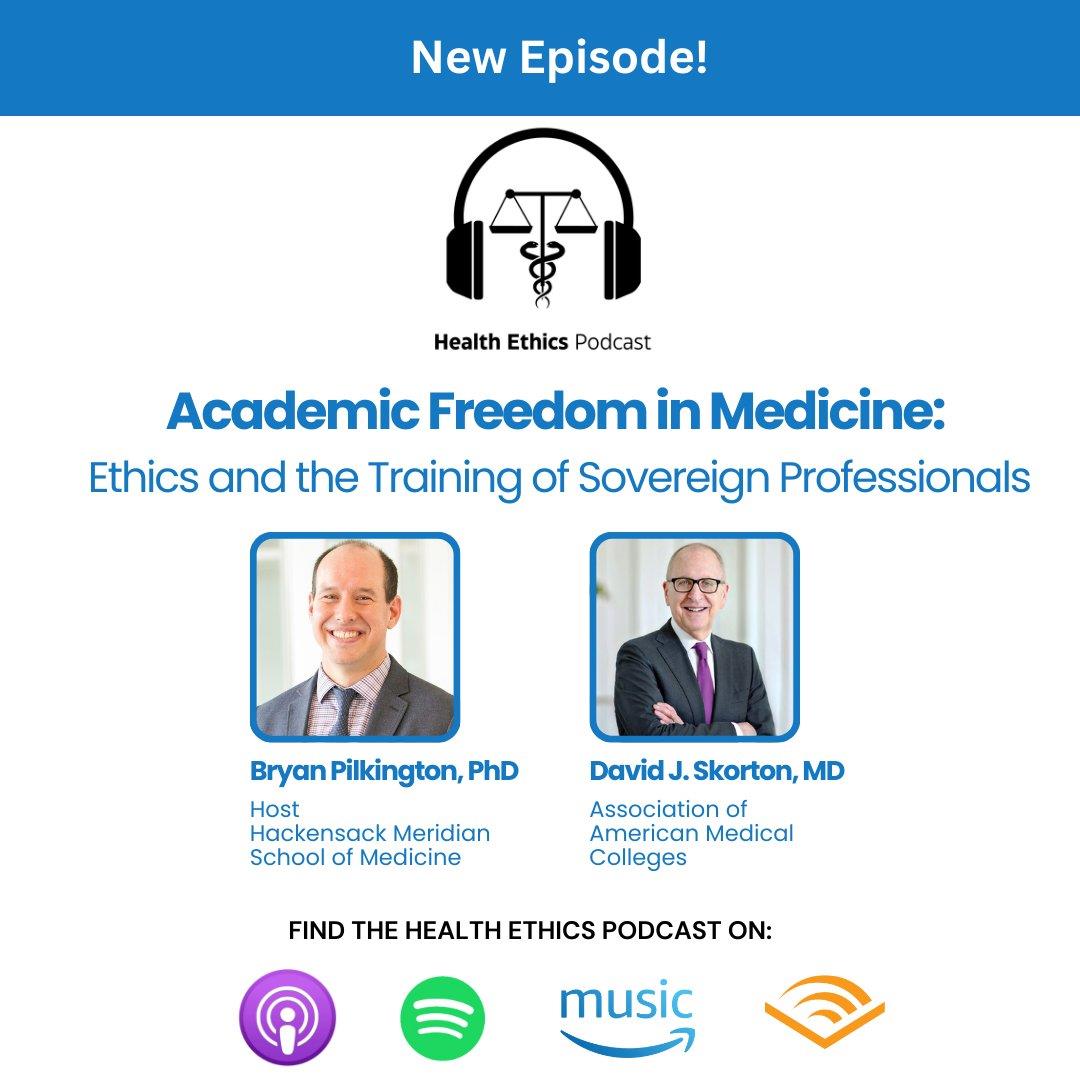 Image of podcast host Bryan Pilkington and guest David J. Skorton, MD